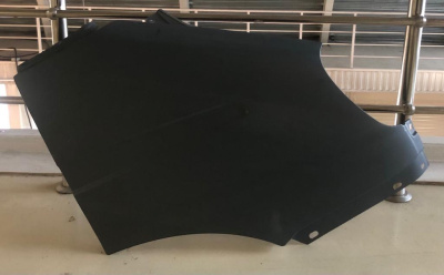 Крыло Газель, Соболь, Баргузин переднее нового образца без повторителя метал правое