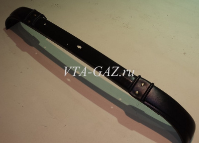 Бампер передний Уаз 452, 3741 нового образца в сборе с накладками ОАО