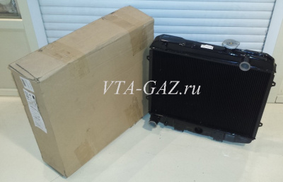 Радиатор охлаждения 2-х рядный медный Уаз 3160, Хантер, 452, Патриот старого образца