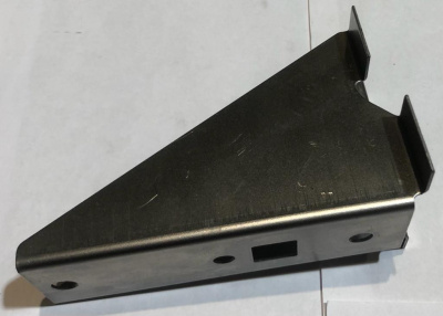 Кронштейн переднего бампера Уаз 2360, Профи левый