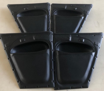 Обшивка двери Уаз 469, Хантер пластик комплект из 4-х