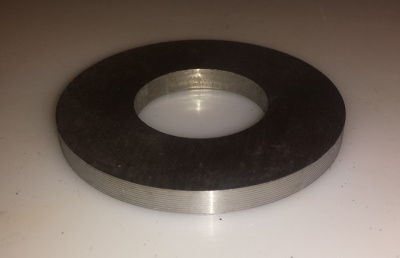 Кольцо маслоотражающее хвостовика заднего моста Уаз гражданский, гибридный мост