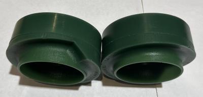 Резинка (подушка опоры) пружин Уаз 3160, Патриот, Хантер полиуретан (50мм) комплект