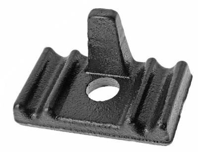 Площадка передней рессоры Газель (Накладка передней рессоры Газель)