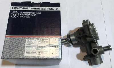 Помпа (насос водяной) Газель, Соболь дв. 406, 405 ЗМЗ под малый патрубок термостата