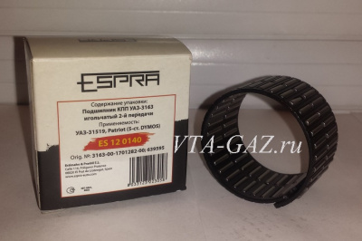 Подшипник КПП DYMOS Уаз Патриот, Хантер игольчатый (2-я передача)