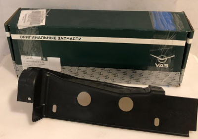 Щиток облицовки радиатора Уаз Патриот с 2014 г правый