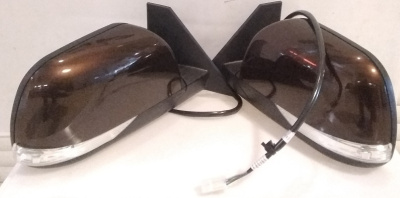 Зеркало заднего вида Уаз Патриот с 2014 г. (коричневый) комплект