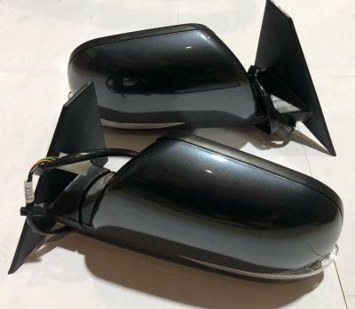 Зеркало заднего вида Уаз Патриот с 2014 г. (ТЕМНО СЕРЫЙ МЕТАЛЛИК) комплект