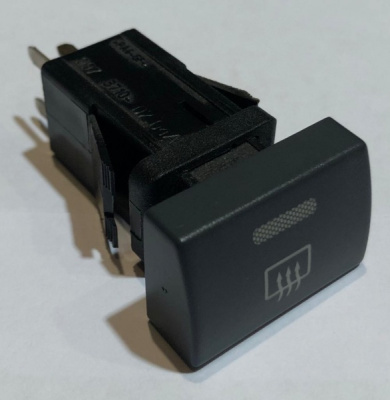 Кнопка (выключатель) торпеды обогрева стекла Газель, Соболь Бизнес, Газель Next, Урал Next, Газон Next