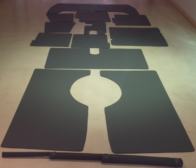 Обшивка (обивка) салона Уаз 452, 3741 полный комплект