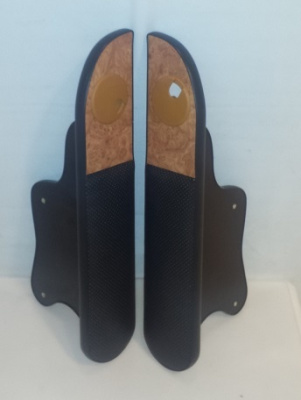 Подлокотник (широкий) на дверь Газель, Соболь светлое дерево комплект