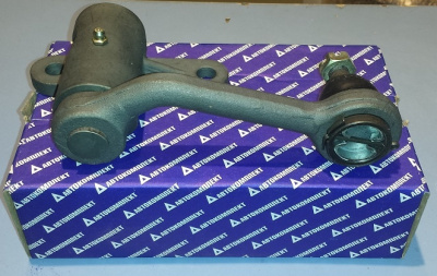 Маятник рулевой (короткий) Волга на подшипниках (шкворневая подвеска)