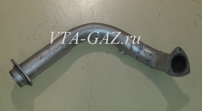 Труба приемная глушителя Уаз 452, 3741 дв. 409 ЗМЗ ЕВРО-3 под нейтрализатор не оригинал