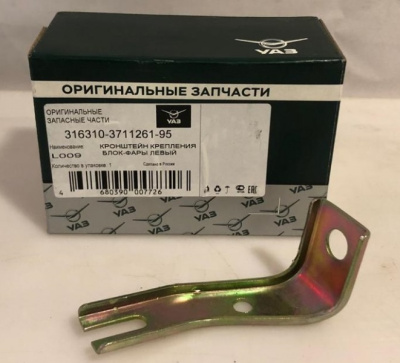 Кронштейн фары Уаз Патриот нижний левый с 2008 г.
