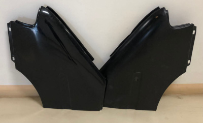 Крыло Газель, Соболь, Баргузин переднее старого образца пластмассовые комплект