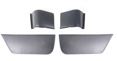 Накладки дверей + углов Газель, Соболь бортовой пластик комплект