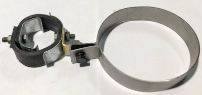 Хомут (подвес) крепления резонатора Уаз Патриот, Хантер, 452 в сборе