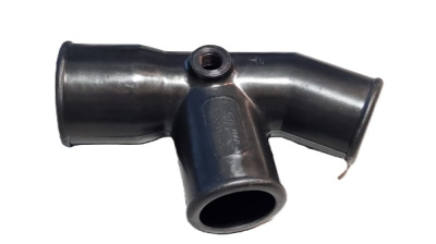 Тройник помпы Газель, Соболь Бизнес дв. 4216 Евро-3-4, Уаз дв. 4213 пластмассовый с отверстием