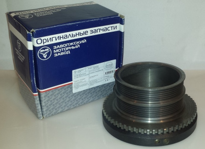 Шкив коленчатого вала с демпфером Уаз Патриот, Хантер дв. ЗМЗ 51432 Евро-4