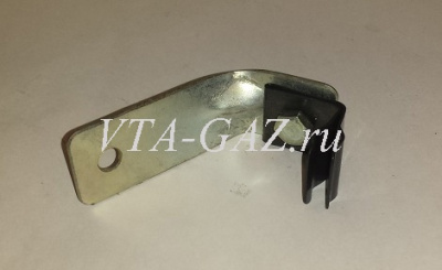 Зажим упора капота с кронштейном Газель, Соболь