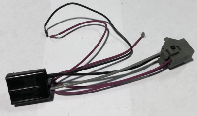 Разъем погружного бензонасоса 2-х контактный на элемент