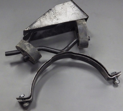 Хомут (крепление) глушителя Газель, Соболь нового образца в сборе