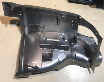 Брызговик переднего крыла Уаз Патриот, Профи левый