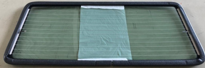 Стекло задка Уаз Патриот с обогревом с 2014 г. (5-й двери) под вклейку зеленое