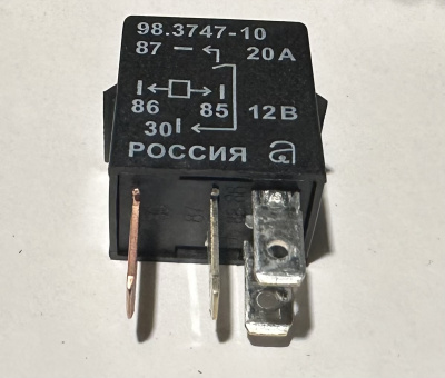Реле кондиционера, звукового сигнала 4-х конт. 98.3747-10