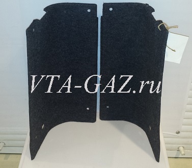 Обшивка кабины Газель, Соболь задняя угловая нижняя комплект