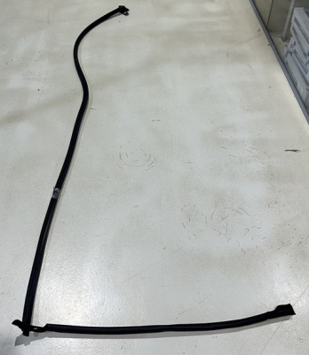 Уплотнитель задней левой двери Газель Next ЦМФ вертикальный