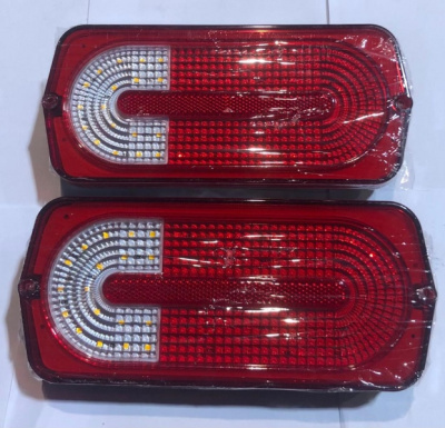 Фонарь задний Уаз (под Гелендваген) неоновый комплект