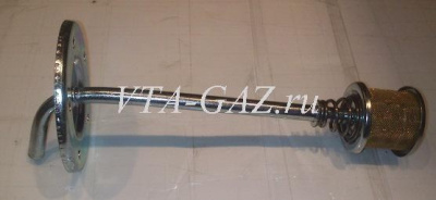 Бензоприемник Уаз 452, 3741 (Трубка приемная с фланцем в сборе) короткий