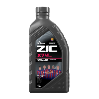 Масло моторное ZIC X7 10W-40 бензин синтетическое 1 л