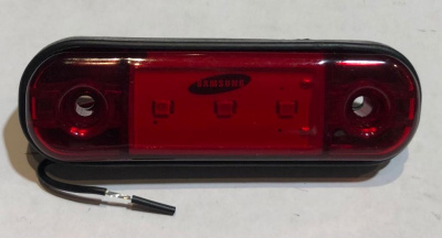 Фонарь габаритный на будку задний красный диодный Samsung