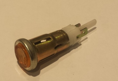 Фонарь торпеды (глазок) Уаз желтый