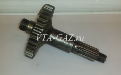 Вал привода включения переднего моста раздаточной коробки Уаз 469, 452
