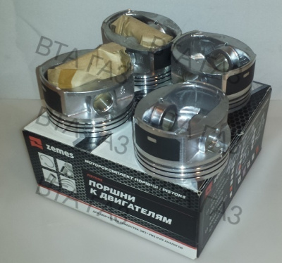 Поршня Газель, Соболь Бизнес дв. 4216 100.5 Евро-4 комплект "УМЗ" (Под узкие кольца)