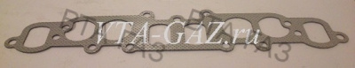 Прокладка выпускного коллектора Газель, Соболь Бизнес дв. 4216 Евро-3-4 металлическая (газопровода)