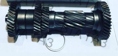 Вал промежуточный КПП. Волга, Газель, Соболь Бизнес, Газель Next дв. 2.8 Cummins (Блок шестерен КПП)