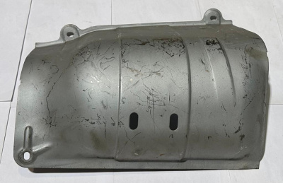 Щиток нейтрализатора Уаз Патриот нижний