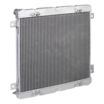 Радиатор охлаждения Газель, Соболь Бизнес дв. 2.8 Cummins (крепление сбоку) "Лузар"