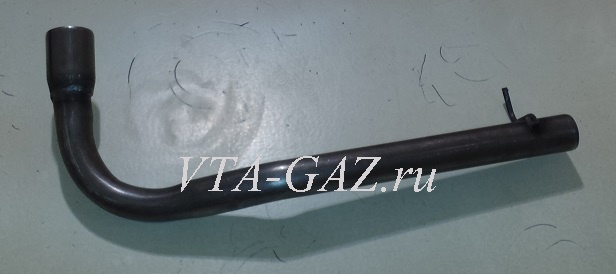 Труба выхлопная Газель 2705, 3221 старого образца (Клюшка), 2705-1203168 за 850.00 руб.