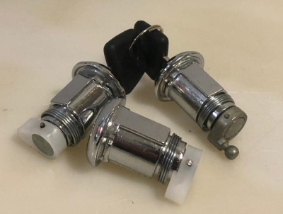 Замок двери (личинка) Уаз Патриот комплект из 3-х