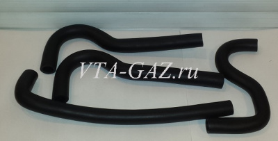 Патрубки печки Волга Крайслер дв. 2.4, 406 ЗМЗ старого образца комплект