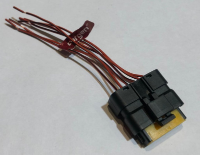 Разъем ДМРВ Евро-3 Газ, Уаз 20.3855-10 нового образца