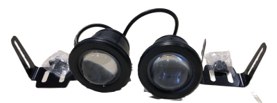 Фара противотуманная Уаз Патриот старого образца диодная линза компллект