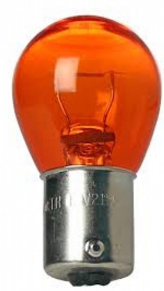 Лампа одноконтактная желтая PY21W, 12V21W за 50.00 руб.