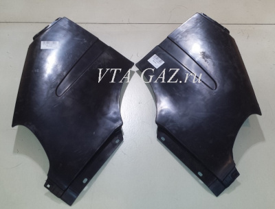 Крыло Газель, Соболь переднее нового образца пластмассовое не крашенное комплект